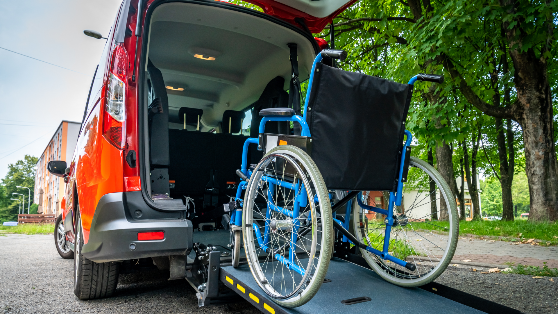 Trasporto con persone con disabilità Roma